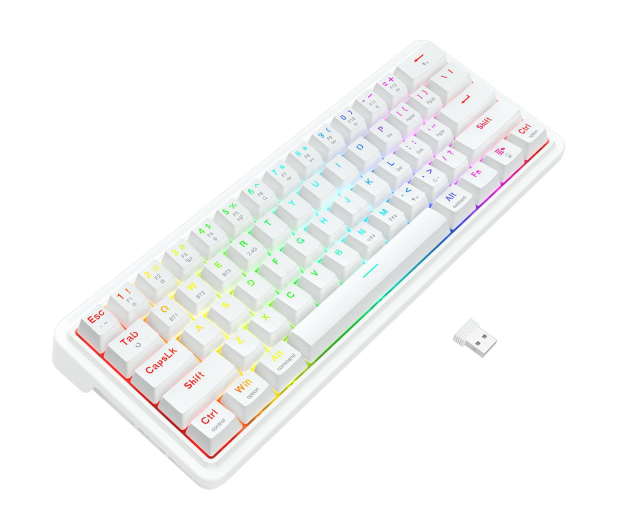 Redragon Draconic V2 K730W-RGB-PRO White - 1358043 - zdjęcie 5